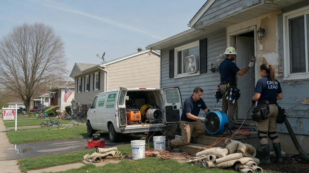Flood Cleanup in Parksley, VA near me